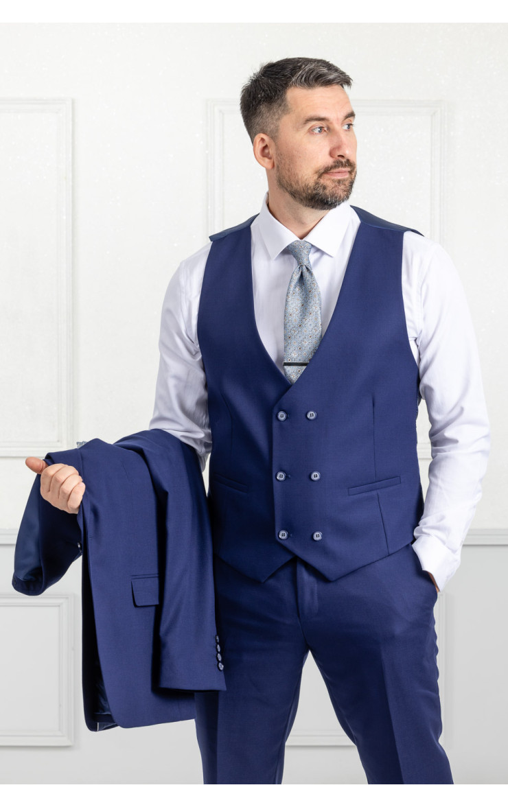 Ανδρικό Κοστούμι Μπλε Indigo 3130