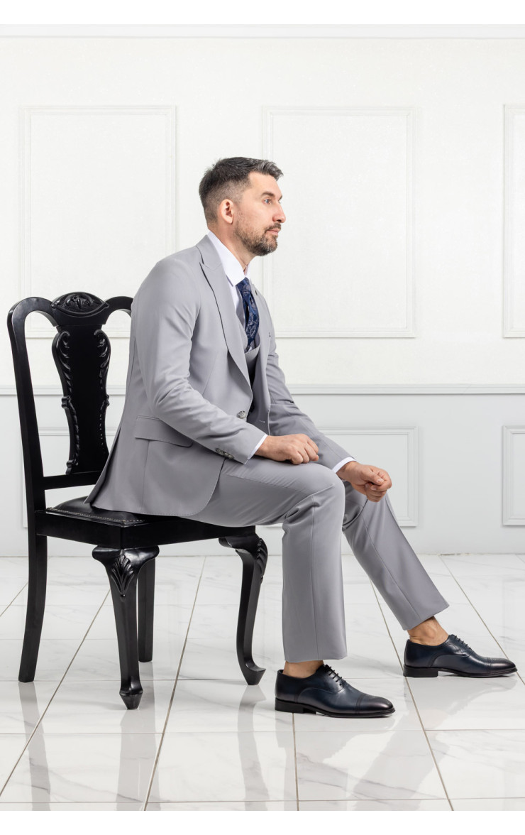 Ανδρικό Κοστούμι Γκρι Πάγου 3310