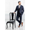 Ανδρικό Κοστούμι Blue Black 3340