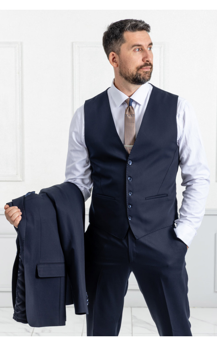 Ανδρικό Κοστούμι Blue Black 3340
