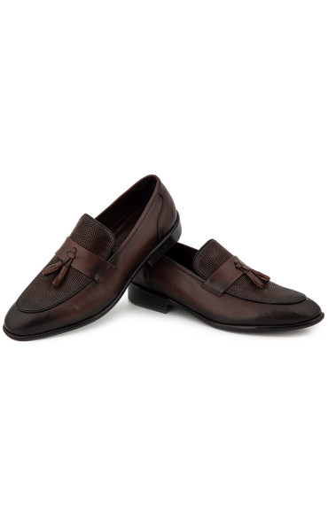 Ανδρικά Loafer Παπούτσια Καφέ 1560