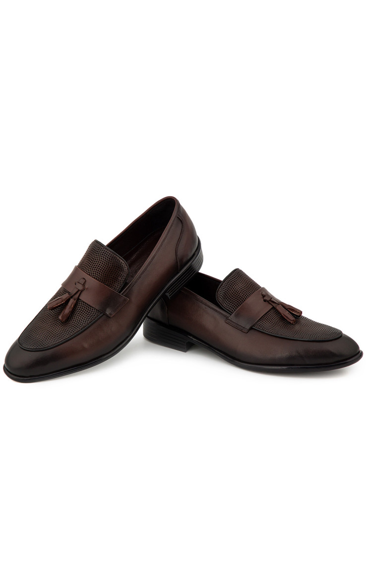 Ανδρικά Loafer Παπούτσια Καφέ 1560