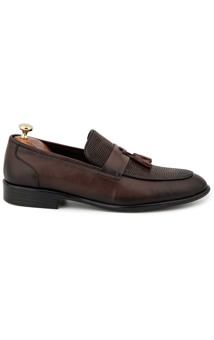 Ανδρικά Loafer Παπούτσια Καφέ 1560