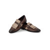 Ανδρικά Monk Strap Παπούτσια Καφέ 1590