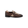 Ανδρικά Monk Strap Παπούτσια Καφέ 1590