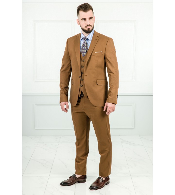  Men's Suit taba A21K6280