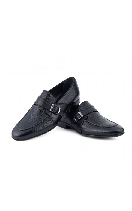 Ανδρικά Monk Strap Παπούτσια Μαύρα 230