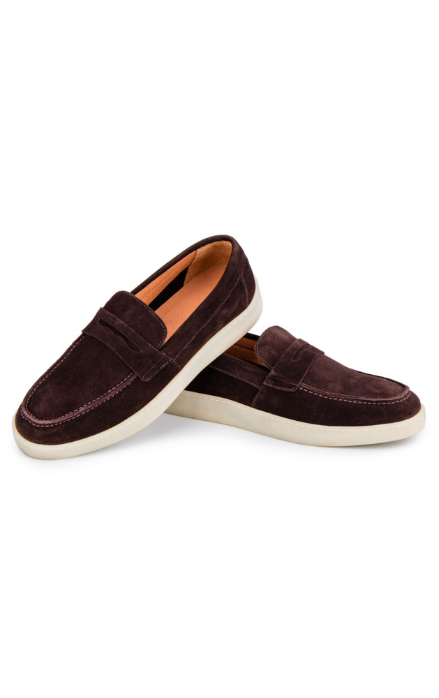 Ανδρικά Loafer Παπούτσια Καστανά 990