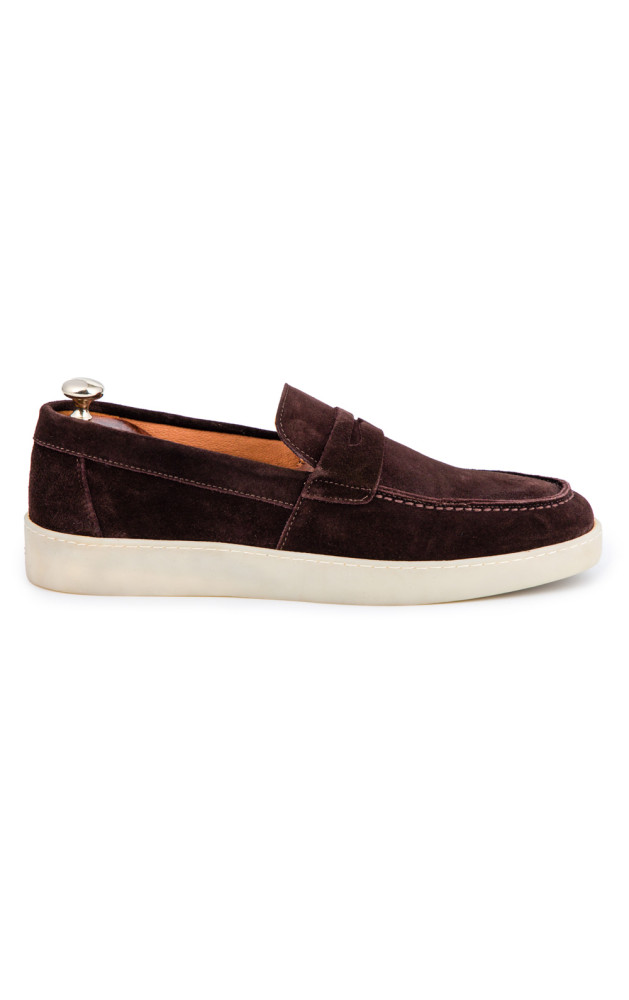 Ανδρικά Loafer Παπούτσια Καστανά 990