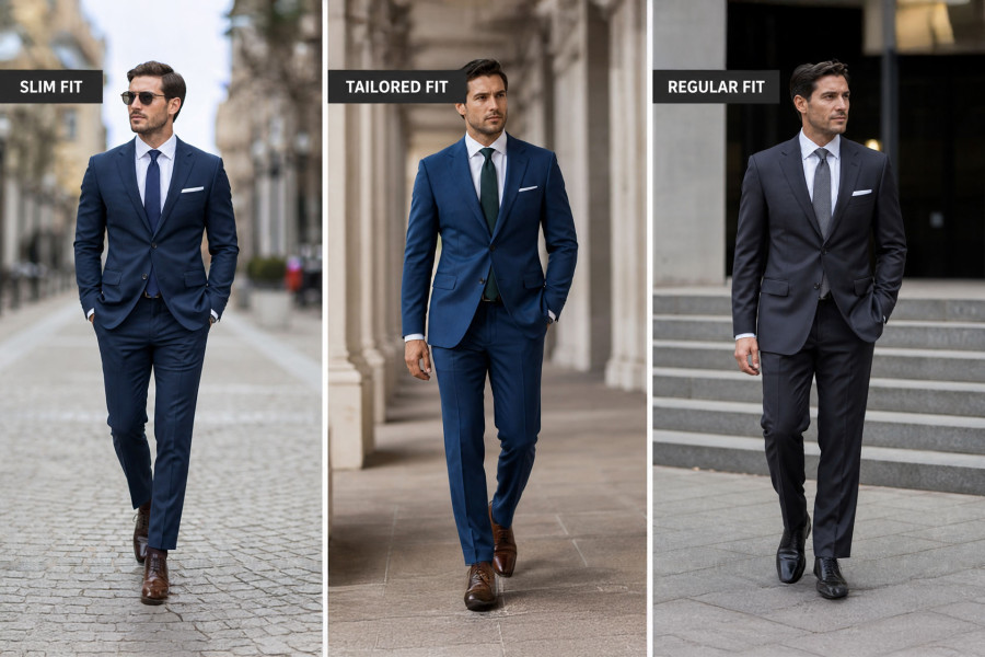 Τι σημαίνει slim fit, regular fit και tailored fit; Ο πλήρης οδηγός εφαρμογής στα ανδρικά κοστούμια