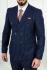 Men's Blue Striped Suit A21K6270