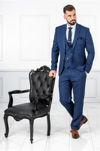 Men's Suit Blue Ruff A21K6350